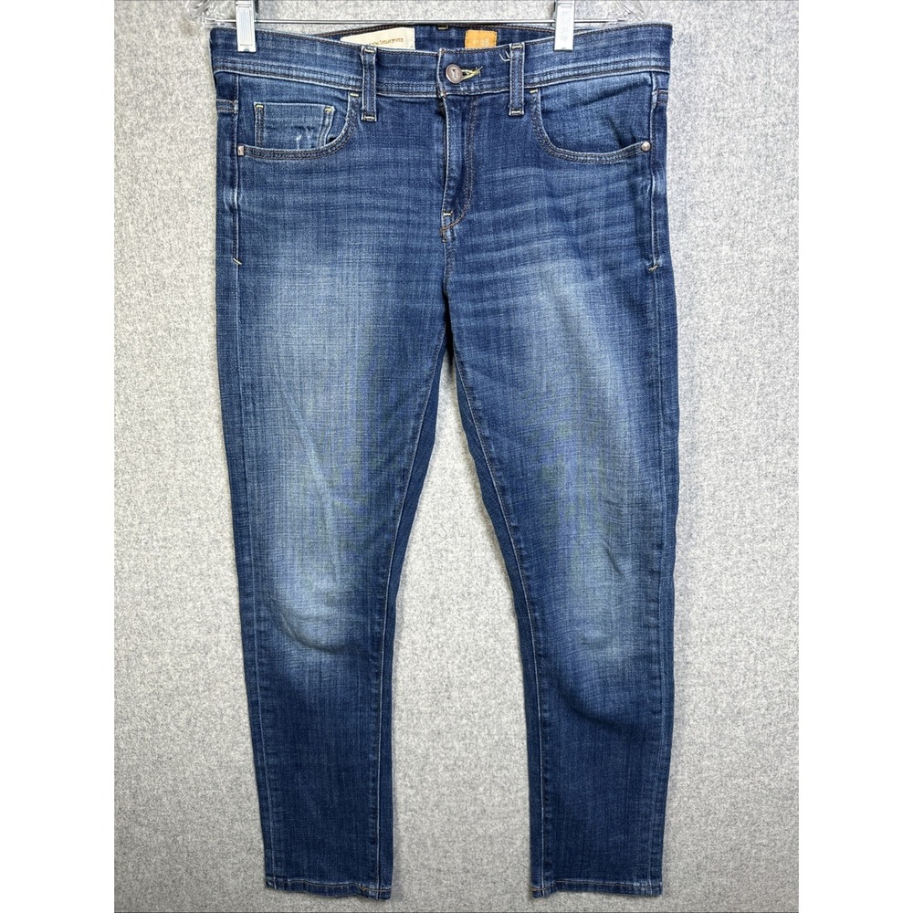 Pilcro and The Letterpress‎ Jeans Womens 28 Fit Hyphen Blue Tapered Stretch